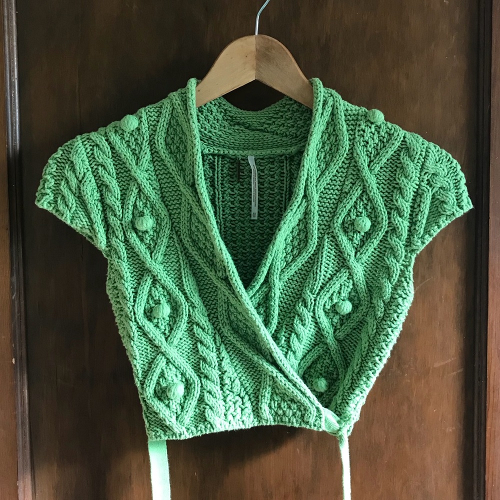 Free People sweater wrap